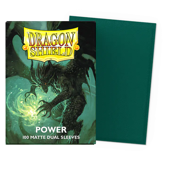 DRAGON SHIELD DUAL MATTE SLEEVES - POWER (100X) - Master