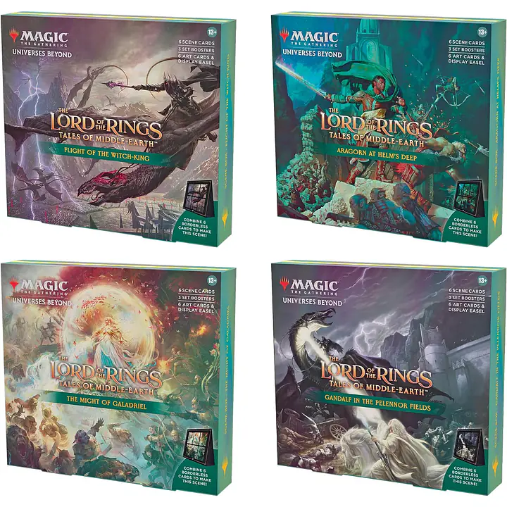 MAGIC THE GATHERING - THE LORD OF THE RINGS: TALES OF MIDDLE-EARTH SCENE BOXES BUNDLE - Master