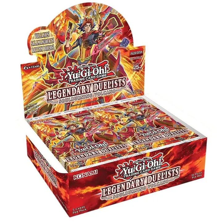 YGO - LEGENDARY DUELISTS: SOULBURNING VOLCANO - BOOSTER DISPLAY - YU-GI-OH! - Master