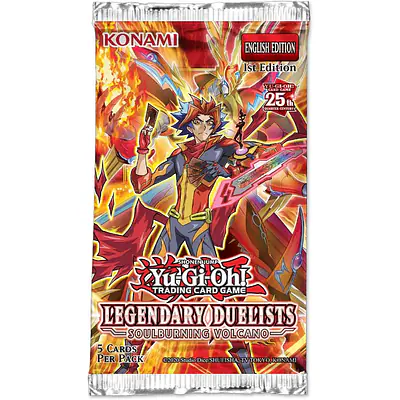 YGO - LEGENDARY DUELISTS: SOULBURNING VOLCANO - BOOSTER - YU-GI-OH! primary image