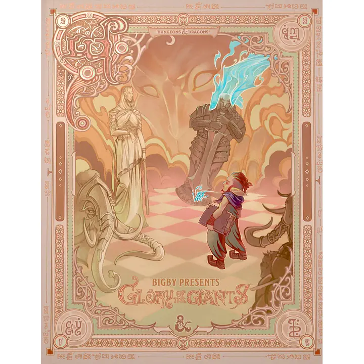DUNGEONS AND DRAGONS RPG: GLORY OF THE GIANTS - ALTERNATIVE COVER - Master
