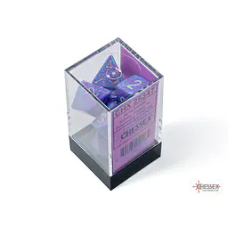 DICE CHESSEX - Speckled Silver Tetra Polyhedral (7 DICE) - Master