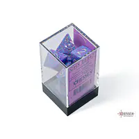 DICE CHESSEX - Speckled Silver Tetra Polyhedral (7 DICE) - Master