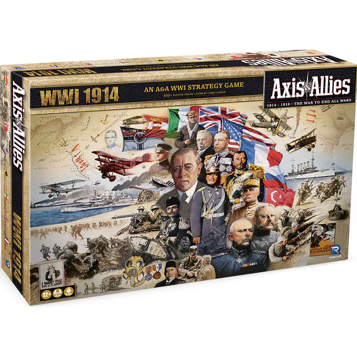 AXIS AND ALLIES - WWI 1914 - Master