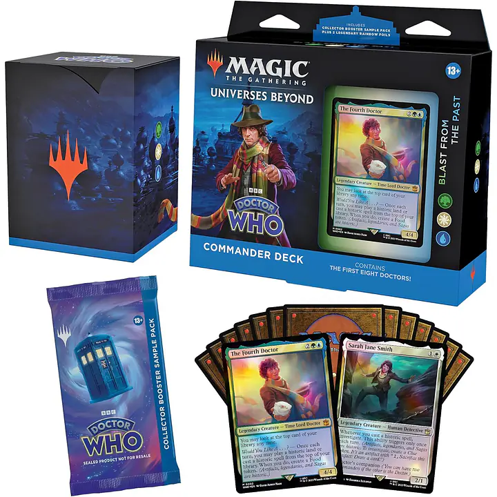 MAGIC THE GATHERING - DOCTOR WHO - BLAST FOR THE PAST - COMMANDER DECK - Master