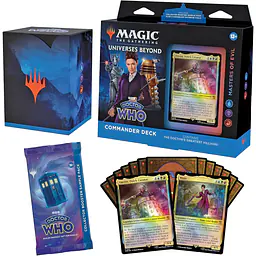 MAGIC THE GATHERING - DOCTOR WHO - MASTERS OF EVIL - COMMANDER DECK - Master