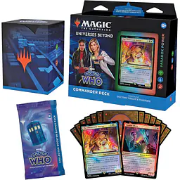 MAGIC THE GATHERING - DOCTOR WHO - PARADOX POWER - COMMANDER DECK - Master