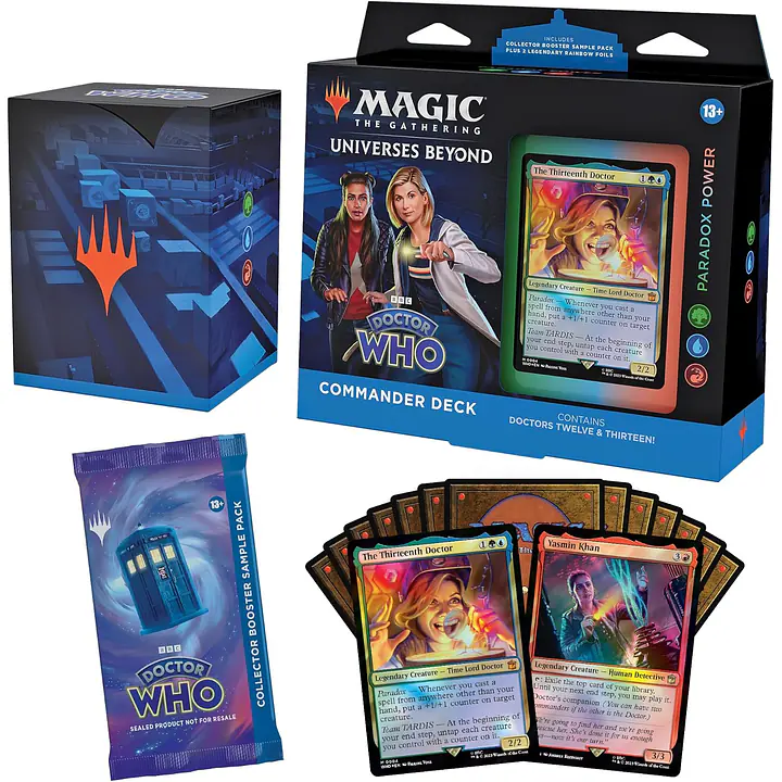 MAGIC THE GATHERING - DOCTOR WHO - PARADOX POWER - COMMANDER DECK - Master