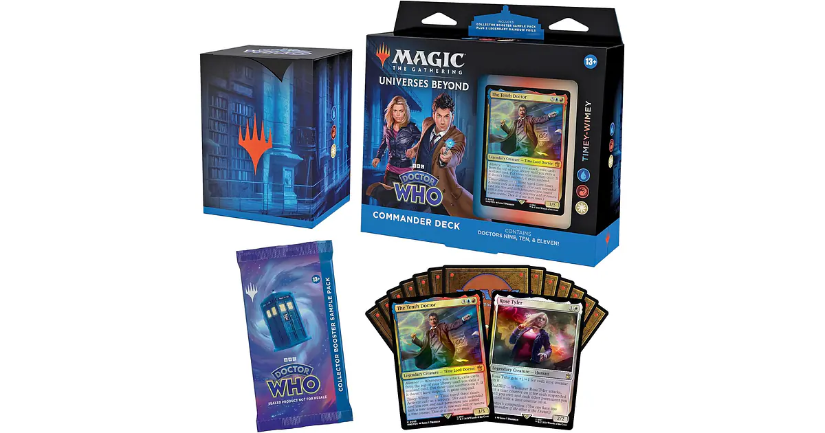 timey wimey mtg commander deck Magic the Gathering CCG: Innistrad Crimson Vow Commander Deck (1 of 2) main image 0