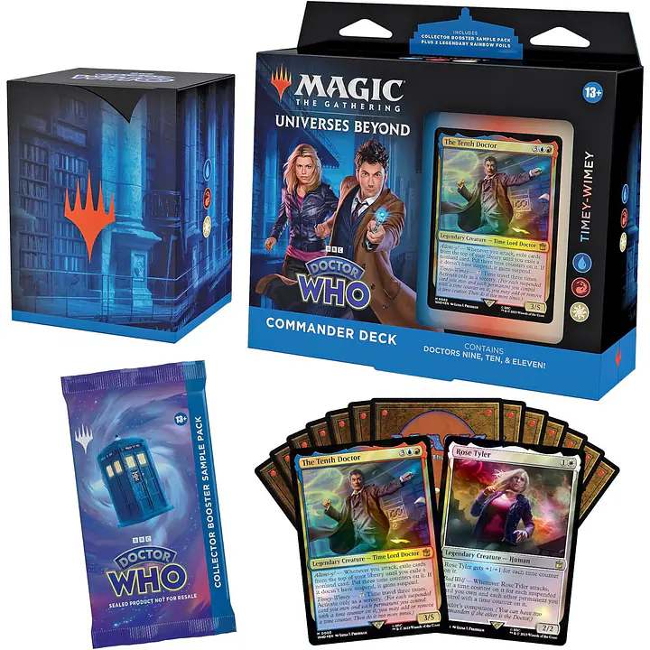 MAGIC THE GATHERING - DOCTOR WHO - TIMEY-WIMEY - COMMANDER DECK - Master