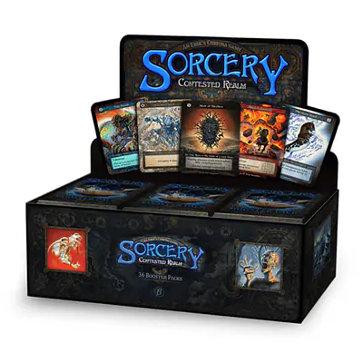 SORCERY TCG - CONTESTED REALM - BETA BOOSTER DISPLAY primary image