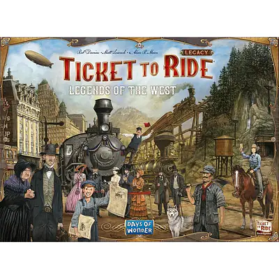 TICKET TO RIDE LEGACY: LEGENDS OF THE WEST primary image