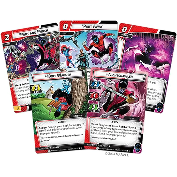 Marvel Champions: The Card Game – Nightcrawler Hero Pack - Master