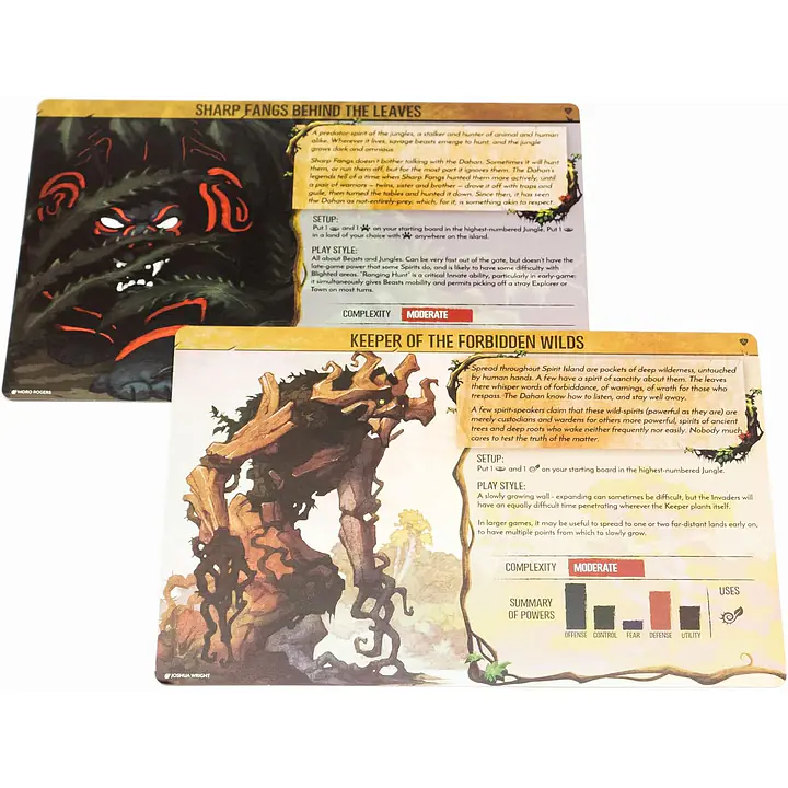 SPIRIT ISLAND: BRANCH AND CLAW - Premium Foil Spirit Panels - Master