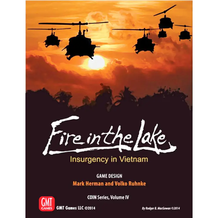 FIRE IN THE LAKE - 3rd PRINTING - Master
