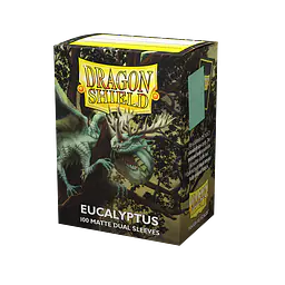 DRAGON SHIELD DUAL MATTE SLEEVES - EUCALYPTUS (100X) - Master