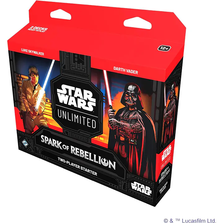 STAR WARS: UNLIMITED - SPARKS OF REBELLION - TWO-PLAYER STARTER SET - Master
