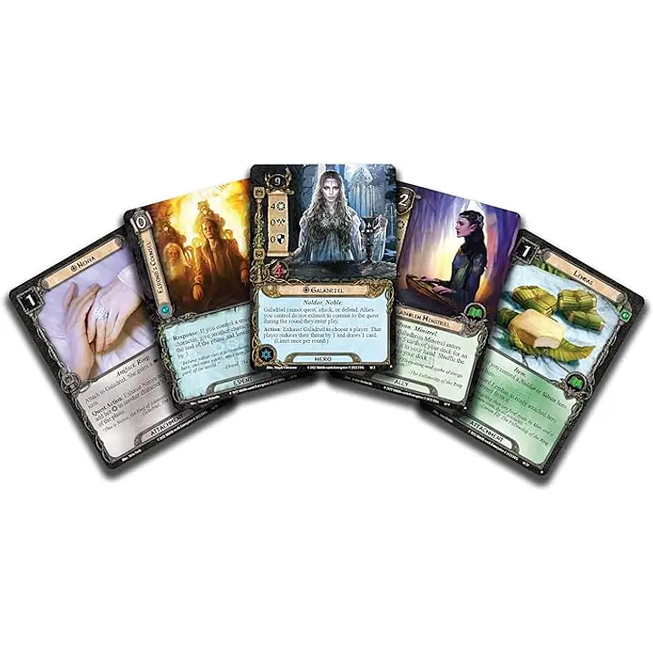 THE LORD OF THE RINGS: THE CARD GAME - REVISED CORE - ELVES OF LORIEN STARTER DECK - Master