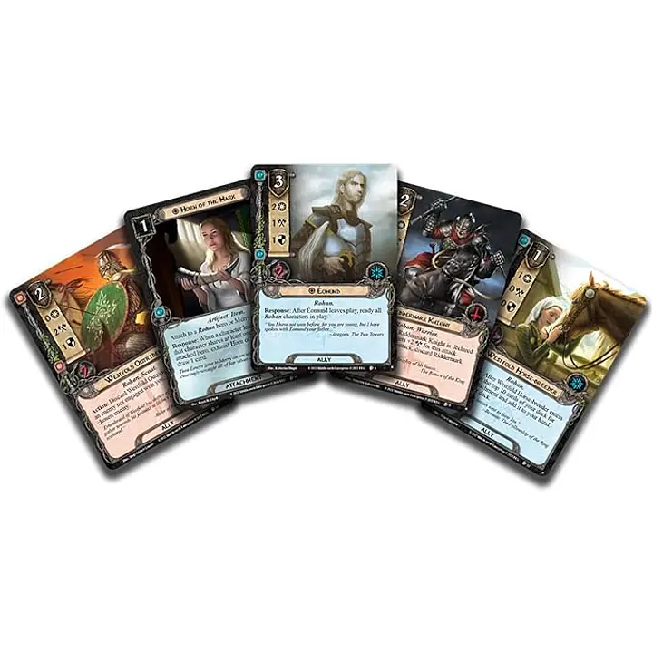 THE LORD OF THE RINGS: THE CARD GAME - REVISED CORE - RIDERS OF ROHAN STARTER DECK - Master