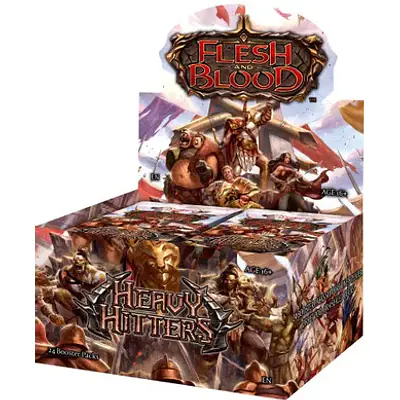 FLESH AND BLOOD TCG - HEAVY HITTERS BOOSTER DISPLAY primary image