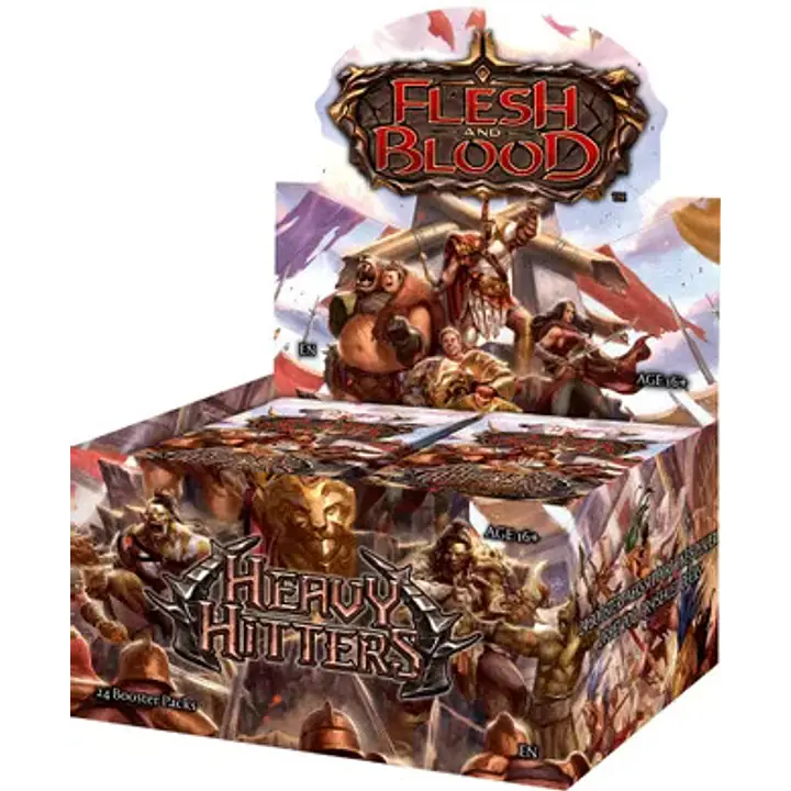 FLESH AND BLOOD TCG - HEAVY HITTERS BOOSTER DISPLAY - Master