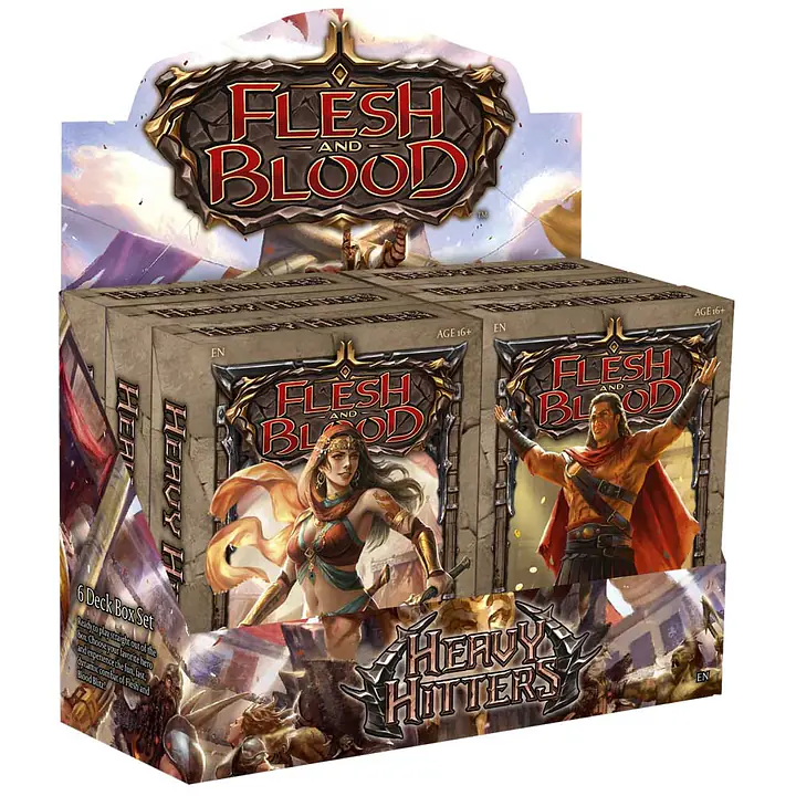 FLESH AND BLOOD TCG - HEAVY HITTERS - BLITZ DECK DISPLAY - Master