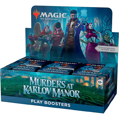 MAGIC THE GATHERING - MURDERS AT KARLOV MANOR - PLAY BOOSTER BOX primary image