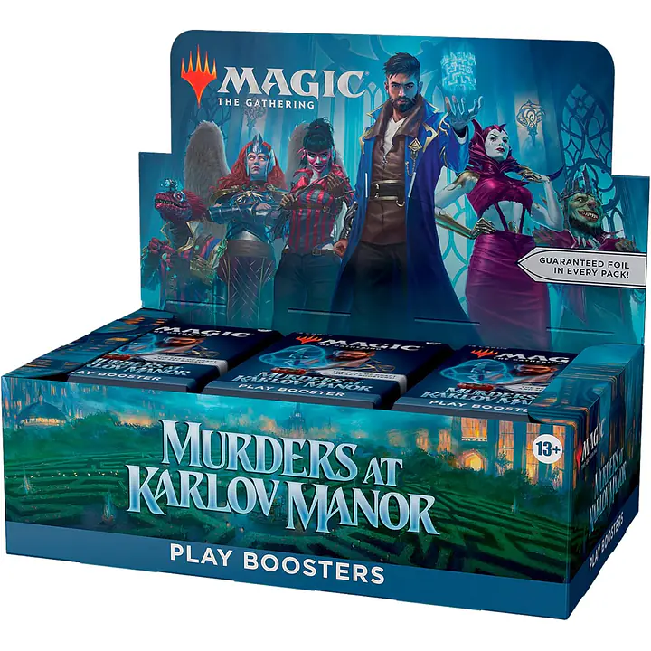 MAGIC THE GATHERING - MURDERS AT KARLOV MANOR - PLAY BOOSTER BOX - Master