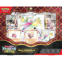 POKEMON - PKM - PALDEAN FATES - PREMIUM COLLECTION - SHINY SKELEDIRGE EX - Master