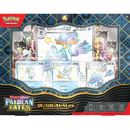 POKEMON - PKM - PALDEAN FATES - PREMIUM COLLECTION - SHINY QUAQUAVAL EX - Master