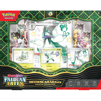 POKEMON - PKM - PALDEAN FATES - PREMIUM COLLECTION - SHINY MEOWSCARADA EX primary image