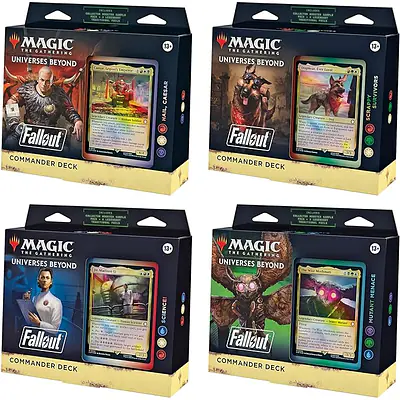 MAGIC THE GATHERING - FALLOUT - COMMANDER BUNDLE primary image