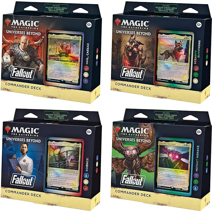 MAGIC THE GATHERING - FALLOUT - COMMANDER BUNDLE - Master