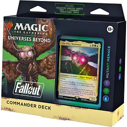 MAGIC THE GATHERING - FALLOUT - COMMANDER DECK - MUTANT MENACE - Master