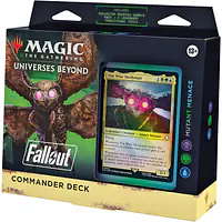 MAGIC THE GATHERING - FALLOUT - COMMANDER DECK - MUTANT MENACE - Master