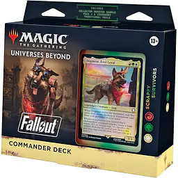 MAGIC THE GATHERING - FALLOUT - COMMANDER DECK - SCRAPPY SURVIVORS - Master