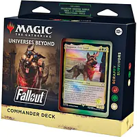 MAGIC THE GATHERING - FALLOUT - COMMANDER DECK - SCRAPPY SURVIVORS - Master