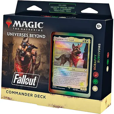 MAGIC THE GATHERING - FALLOUT - COMMANDER DECK - SCRAPPY SURVIVORS primary image