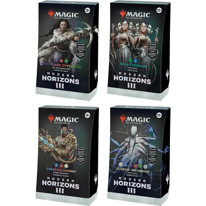 MAGIC THE GATHERING - MODERN HORIZON 3 - COMMANDER DECK BUNDLE - Master