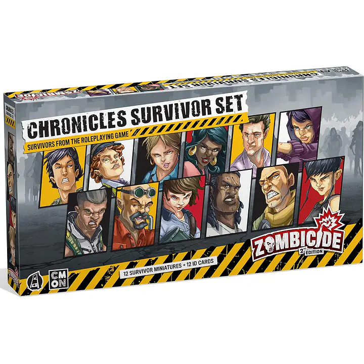ZOMBICIDE: 2ND EDITION - CHRONICLES SURVIVOR SET - Master