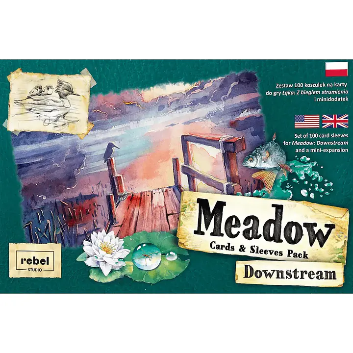 MEADOW: DOWNSTREAM - CARDS & SLEEVES PACK - Master