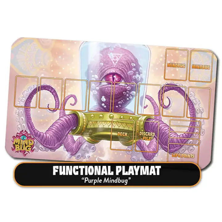 MINDBUG: FUNCTIONAL PLAYMAT - PURPLE MINDBUG - Master