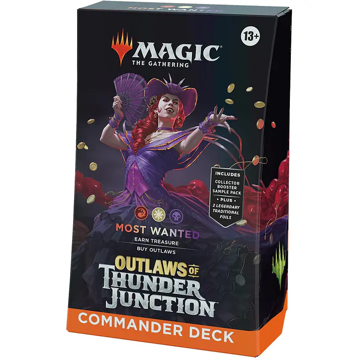 MAGIC THE GATHERING - OUTLAWS OF THUNDER JUNCTION - COMMANDER MOST WANTED - Master