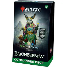 MAGIC THE GATHERING - Bloomburrow Commander Deck - Peace Offering - Master
