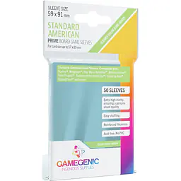 GAMEGENIC - PRIME STANDARD USA SLEEVES - (59 X 91MM) - 50x - Master