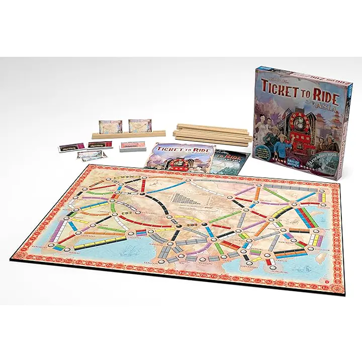 TICKET TO RIDE MAP COLLECTION: VOLUME 1 – TEAM ASIA AND LEGENDARY ASIA - Master