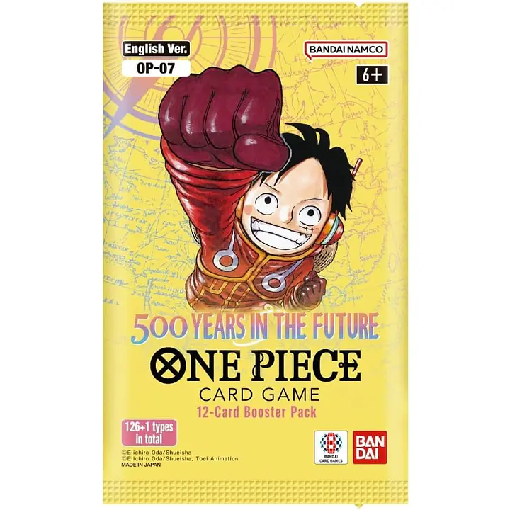 ONE PIECE CARD GAME - 500 YEARS IN THE FUTURE BOOSTER (OP 07) - BOOSTER PACK - Master