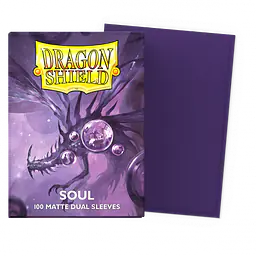 DRAGON SHIELD DUAL MATTE SLEEVES - SOUL (100X) - Master