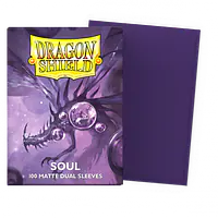 DRAGON SHIELD DUAL MATTE SLEEVES - SOUL (100X) - Master