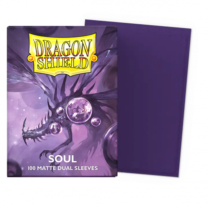 DRAGON SHIELD DUAL MATTE SLEEVES - SOUL (100X) - Master